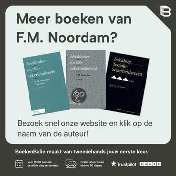 Socialezekerheidsrecht - F.M. Noordam 9789013046564, Boeken, Verzenden, Gelezen, F.M. Noordam