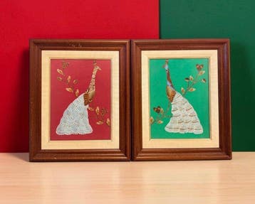 Decoratief ornament - Modernista - Spanje - Vogels met