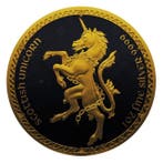 Niue. 2 Dollars 2023 1oz Niue Silver Scottish Unicorn Black