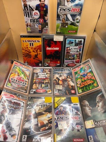 Sony - Playstation Portable (PSP) - Lotto giochi PSP, tutti, Spelcomputers en Games, Nieuw