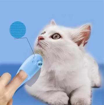 Siliconen Kattenborstel – Zachte Scrub en Vachtreiniging, Verzenden, Nieuw