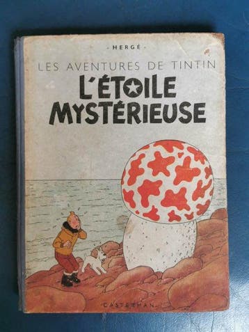 Tintin T10 - L Étoile mystérieuse (A23) - 1 Album - Herdruk, Nieuw