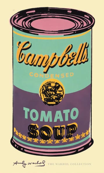 Kunstdruk - Andy Warhol - Campbells Soup 60x100cm, Huis en Inrichting, Verzenden, Nieuw