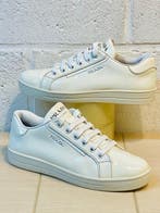 Prada - Basket Écru Beige Vernis Gloss P37 - Sneakers -, Nieuw