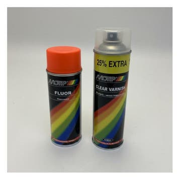 Bieden: Motip Marine Spray Paint Set Fluorescent, Ophalen of Verzenden, Nieuw
