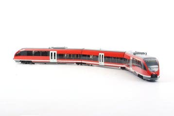 Brawa H0 - 0710 - Treinstel (1) - Driedelig dieseltreinstel, Nieuw