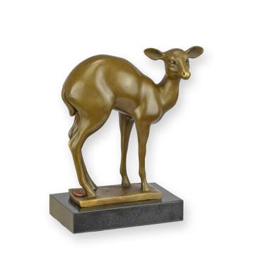 A BRONZE SCULPTURE OF A FAUN (Beeldjes - Decoratie), Verzenden, Nieuw