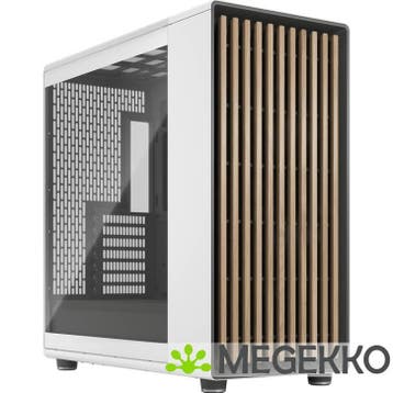 Fractal Design North XL Chalk White TG Clear, Verzenden, Nieuw