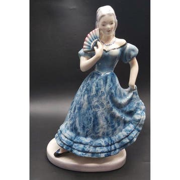 Goldscheider Everlast - sculptuur, Spanish Dancer Figurine -