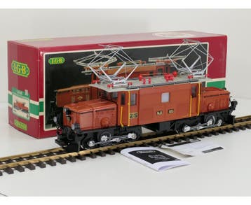 LGB 2040 C RhB-Krokodil Ge 6/6 I 413, Digital, Vitrinemodell, Ophalen of Verzenden, Gebruikt, Overige typen, LGB