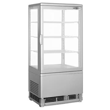 GGM Gastro | Panorama-koelvitrine - 68 liter - 428mm - 1 |, Huis en Inrichting, Keuken | Potten en Pannen, Verzenden, Nieuw
