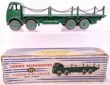 Dinky Toys 1:43 - Model vrachtwagen - ref. 905 Foden Flatbed, Nieuw