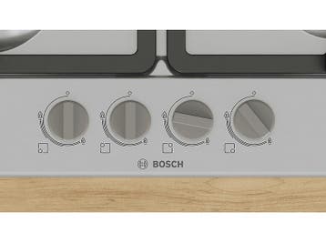 Bosch - Gas Kookplaat - Roestvrij Staal, Verzenden, Nieuw, Gas, 4 kookzones