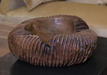 DIENBLAD GARIT TEAK CM 37X40X16, Huis en Inrichting, Ophalen of Verzenden, Nieuw