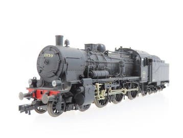 Fleischmann H0 - 4167 - Stoomlocomotief met tender (1) -, Hobby en Vrije tijd, Nieuw