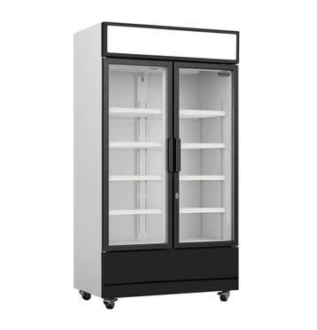 Combisteel Koelkast | 750L | Zwart/Wit | +1°C/+10°C | Geforc, Witgoed en Apparatuur, Koelkasten en IJskasten, Ophalen of Verzenden