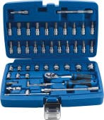 Bgs Technic Dopsleutelset 1/4, 46 delig INCH maten, Auto diversen, Autogereedschap, Verzenden, Nieuw