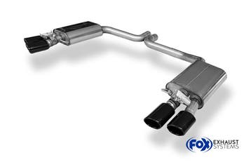FOX Audi S8 Type 4H met uitlaatkleppen, einddemper rechts/li, Auto-onderdelen, Uitlaatsystemen, Verzenden, Nieuw