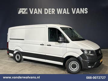 Volkswagen Crafter | 2.0 TDI L3H2 L2H1 Euro6 Airco | Camera, Auto's, Bestelauto's, Gebruikt, Euro 6, Volkswagen, Wit