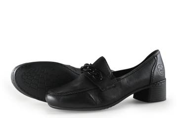 Rieker Pumps in maat 38 Zwart, Pumps, Verzenden, Zwart, Gedragen