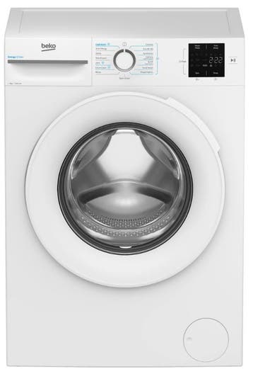 Beko B6WT594180W - Wasmachine - 9 kg - 1400 tpm -, Ophalen of Verzenden, Nieuw, Voorlader, 85 tot 90 cm