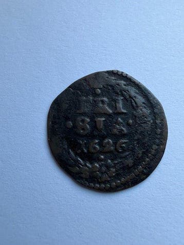 Nederland, Friesland Duit 1626 R (Zonder minimumprijs)