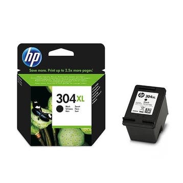HP 304XL (N9K08AE) inktcartridge zwart hoge capaciteit, Verzenden, Nieuw, HP