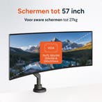 2dekans | Skoov Monitorarm met gasveer - Voor 13 tot 57 Inch, Computers en Software, Monitoren, Ophalen of Verzenden, Zo goed als nieuw