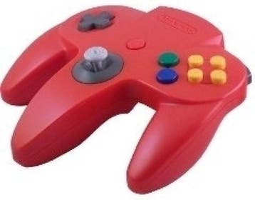 Nintendo 64 Controller Rood (Nintendo 64), Verzenden, Gebruikt