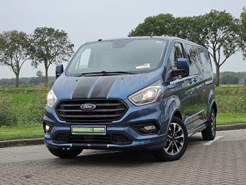 Ford Transit Custom 2.0, Gebruikt, Euro 6, Blauw, Ford