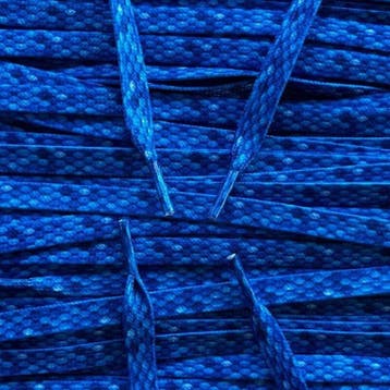 Slangen veters - Blauw • 120  cm x 8 mm, Ophalen of Verzenden, Nieuw