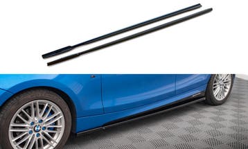 Zijskirts BMW 1 Serie M Pakket E87 Maxton Glans Zwart, Ophalen of Verzenden, Nieuw