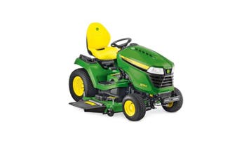 John Deere X590 122 cm (Zitmaaiers), Ophalen of Verzenden, Gebruikt, 120 cm of meer