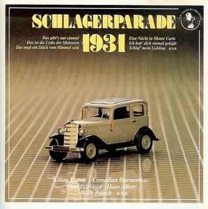 cd - Various - Schlagerparade 1931, Verzenden, Zo goed als nieuw