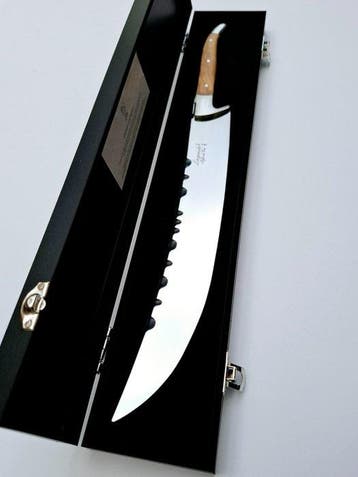 Laguiole - Champagne saber - Olive Wood handle - Style de, Verzamelen, Nieuw