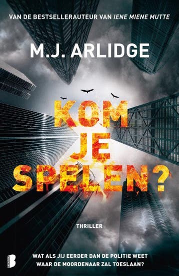 Kom je spelen? - M.J. Arlidge 9789022591918, Boeken, Verzenden, Zo goed als nieuw, M.J. Arlidge