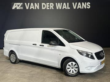 Zakelijke Lease |  Mercedes-Benz Vito 114 CDI 9G-Tronic Auto, Automaat, Stof, Gebruikt, Wit