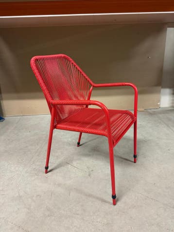 Terras stoelen, Ophalen