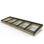 Zelfbouw lichtstraat 5 vak lessenaarsdak 4420x1100mm-Gelaagd, Ophalen of Verzenden, Nieuw