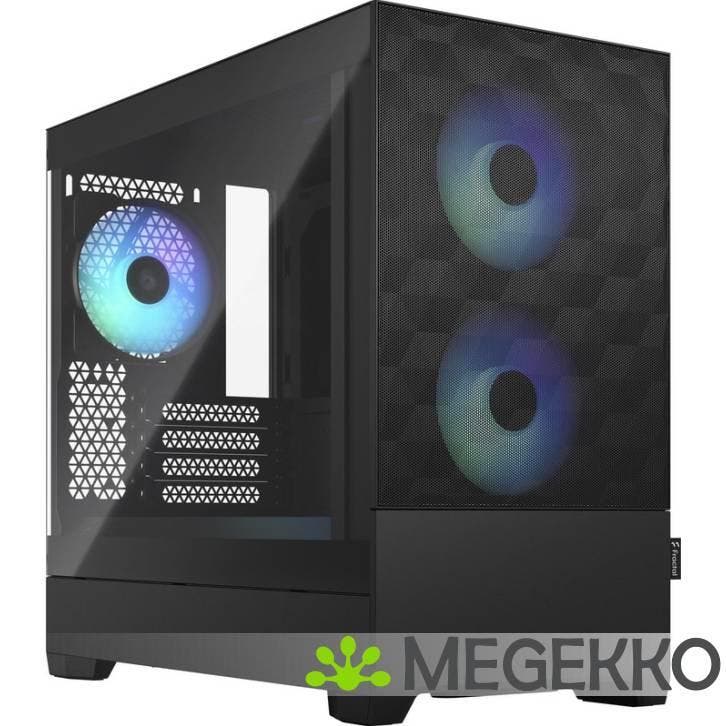 Fractal Design Pop Mini Air RGB Black TG Clear Tint, Computers en Software, Computerbehuizingen, Nieuw, Verzenden