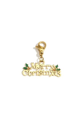 Goudlief Sieradenbedels van roestvrij staal, letter, casu..., Sieraden, Tassen en Uiterlijk, Bedels, Verzenden, Nieuw, Overige materialen