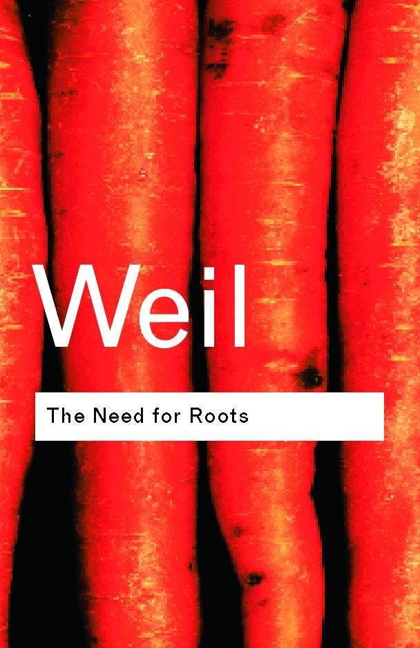 The Need for Roots / Routledge Classics - Simone Weil, Boeken, Taal | Engels, Gelezen, Verzenden