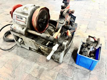 Elektrische pijpdraadsnijmachine, Rothenberger, PISET P-6, Nieuw