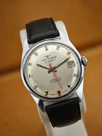 Technos - Automatic 25 Jewels – ETA 2783 – Chromed Case –, Nieuw