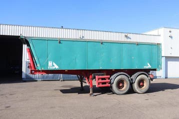 Veiling: Kipper Oplegger Stas S234CX 2008, Overige kleuren, Overige brandstoffen, Aanhangers en Opleggers, BTW verrekenbaar
