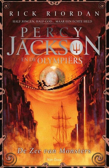 Boek Percy Jackson en de Olympiërs 2 - De zee van monsters 9, Verzenden, Zo goed als nieuw