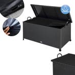 Kussenbox / Opbergbox - Polyrotan - 117x53x60cm - Incl. 2 Wi, Verzenden, Nieuw
