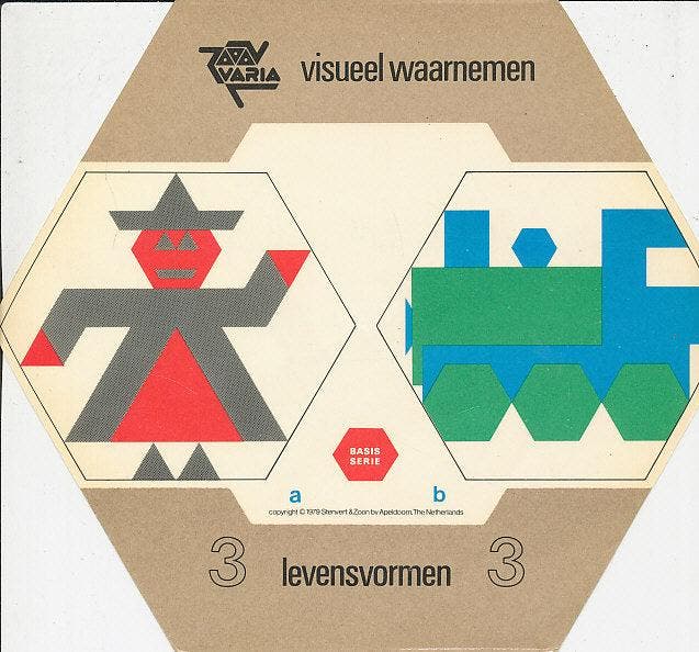 Variadoos visueel waarnemen Levensvormen deel 3, Boeken, Schoolboeken, Nieuw, Verzenden