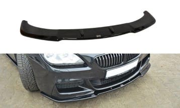 Voorspoiler BMW 6 Gran Coupé MPACK Glanzend Zwart, Ophalen of Verzenden, Nieuw