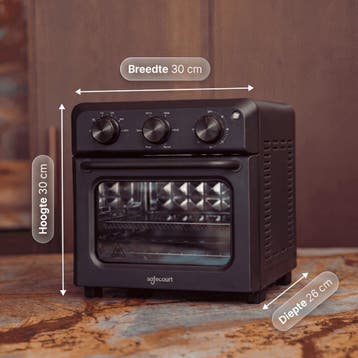 Safecourt 6-in-1 Airfyer oven - 100% PFAS-vrij - 6, Witgoed en Apparatuur, Ovens, Ophalen of Verzenden, Zo goed als nieuw